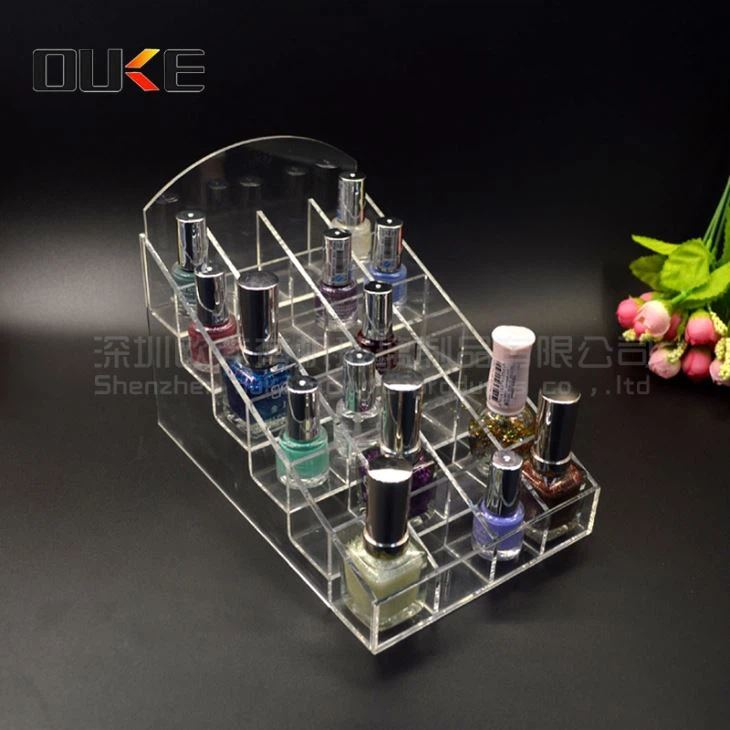 Clear Acrylic Nail Polish Storage Organizer Nail Polish Rack