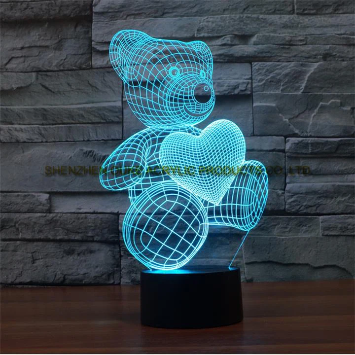 Hot Selling Creative Indoor Acrylic Led Light Led Monitor Stand Acrylic Monitor Led