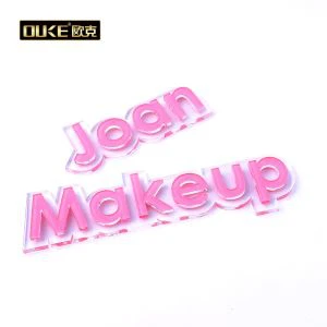 לייזר חיתוך 3D אקריליק מספר בלוק בלוק