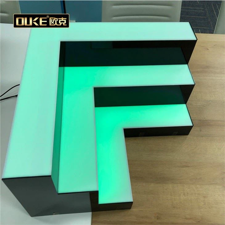 Colorful Acrylic Wine Display Stand With Led Light